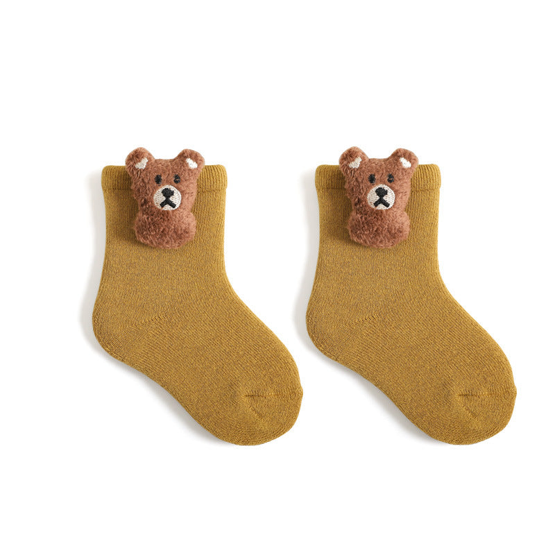 【ソックス】くまさんソックス・3点セット CawaKomostore