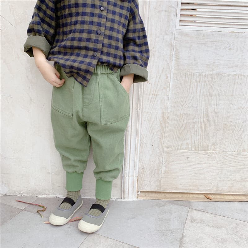 【GIRL・BOY】カジュアル・サルエルパンツ CawaKomostore