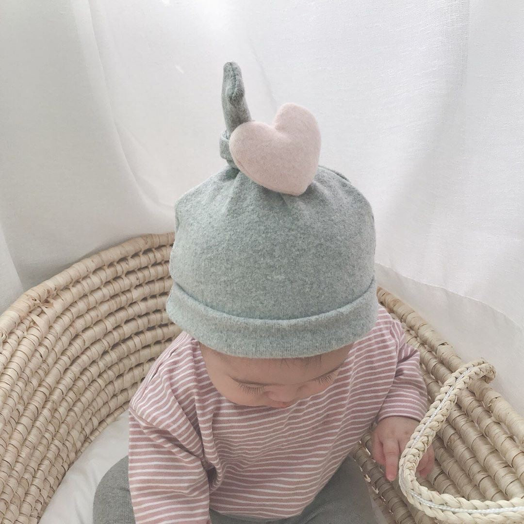 【帽子】ハートニット CawaKomostore
