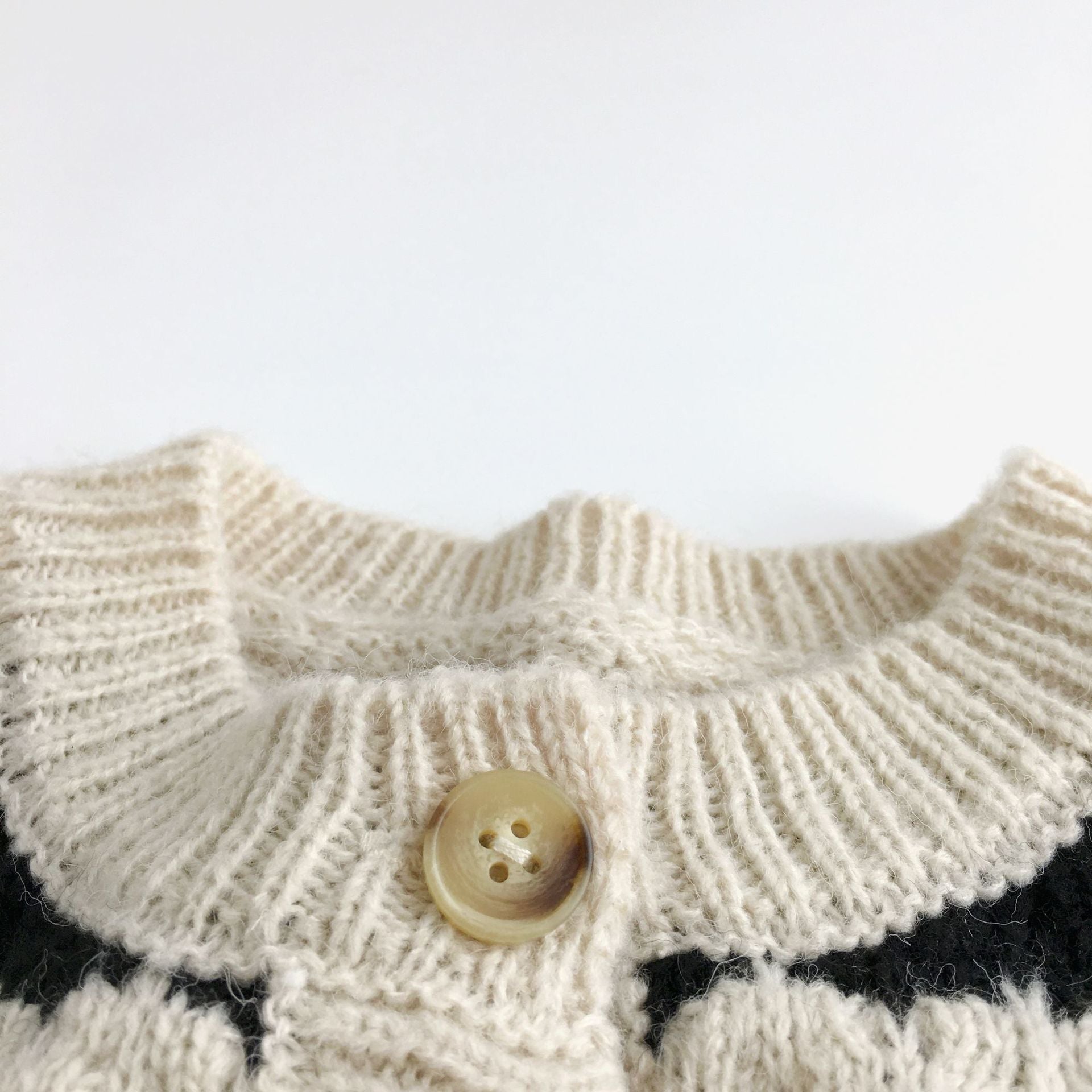 【GIRL・BOY】ボールドボーダーカーディガン CawaKomostore