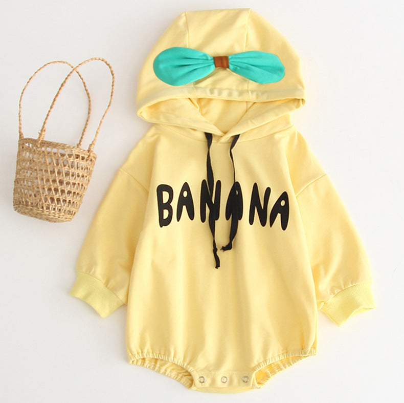 【BABY】フルーツスウェットロンパース・裏起毛＆通常 CawaKomostore