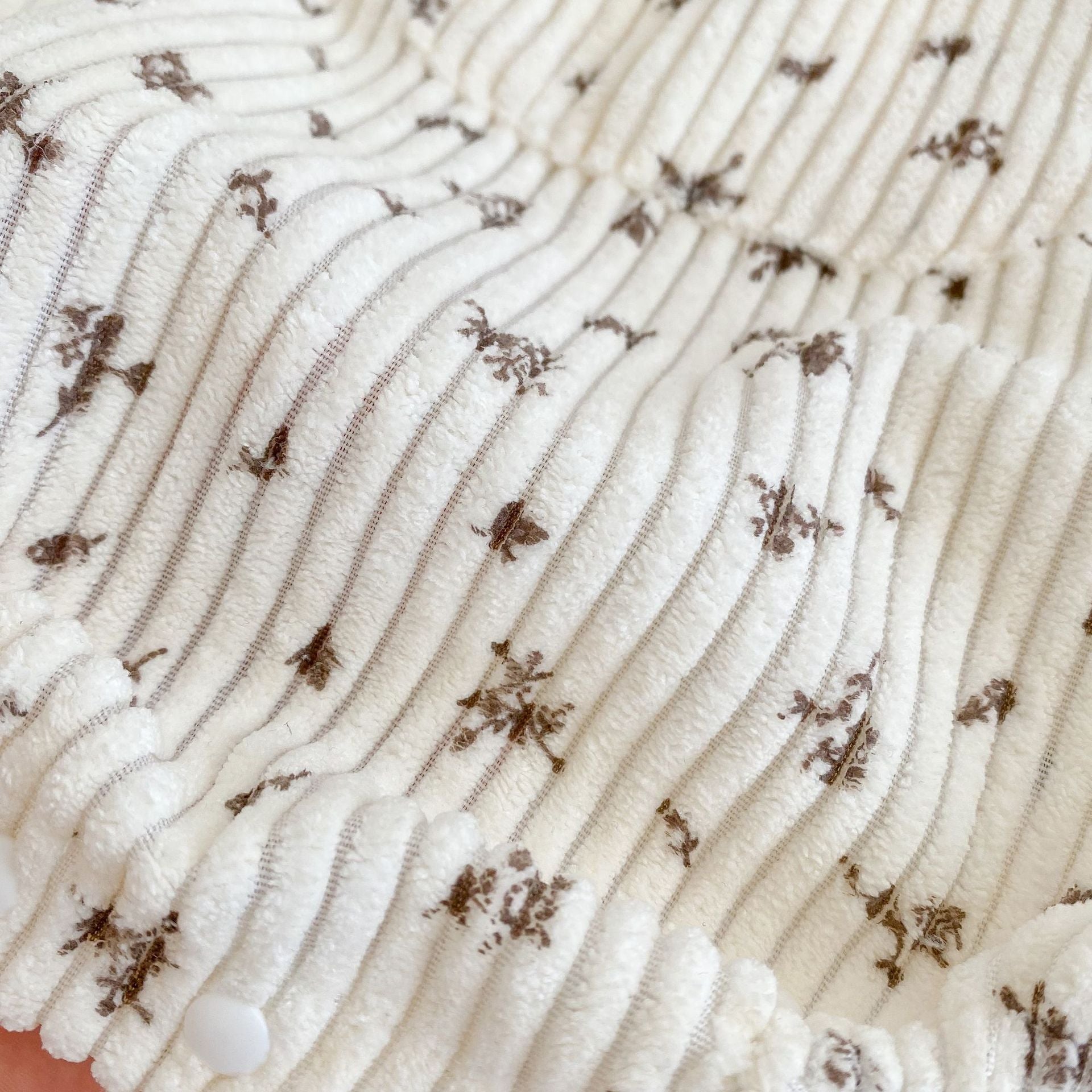 【BABY】総柄やわらかコーデュロイサロペット CawaKomostore