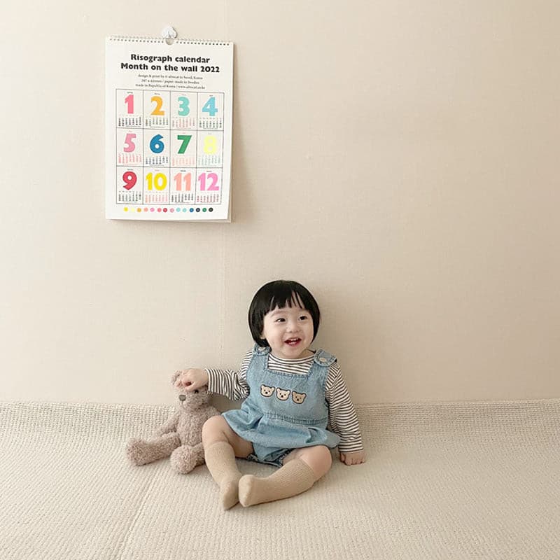 【BABY】スリーベアサロペット（ロンT付き） CawaKomostore