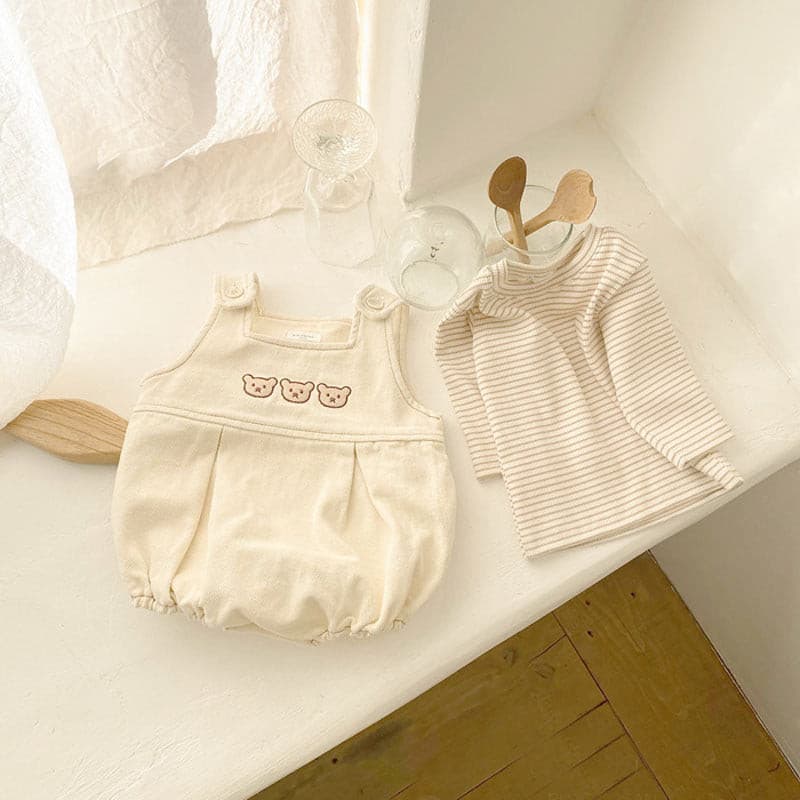 【BABY】スリーベアサロペット（ロンT付き） CawaKomostore