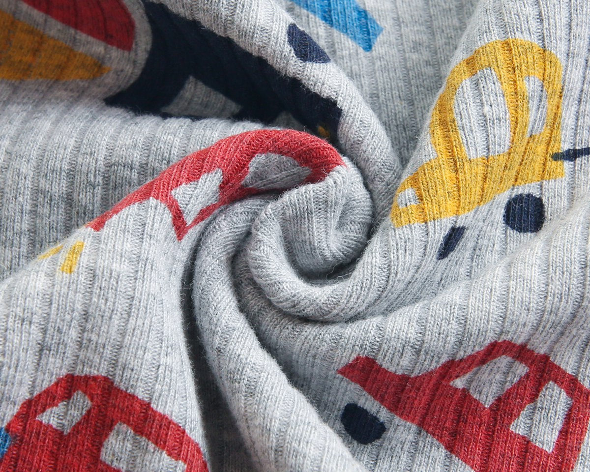 【BABY】総柄長袖ロンパース CawaKomostore