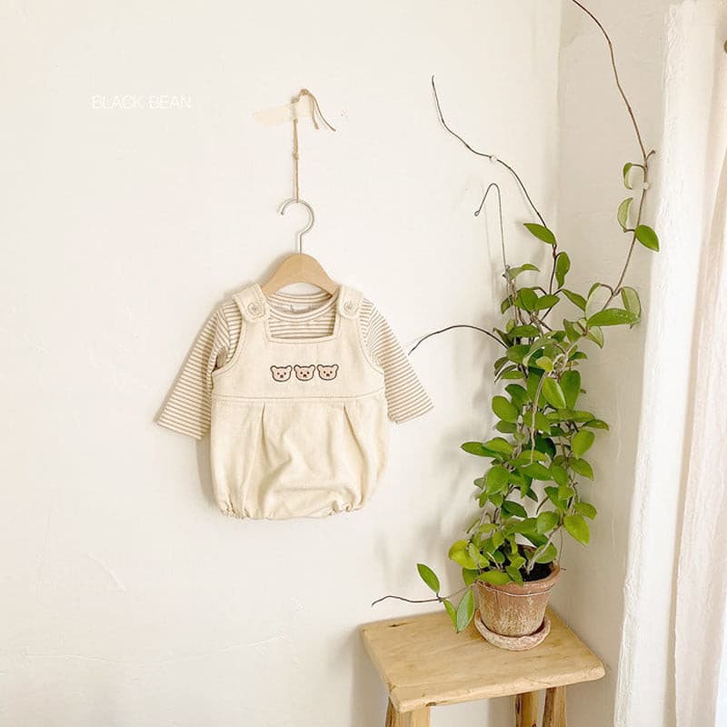 【BABY】スリーベアサロペット（ロンT付き） CawaKomostore
