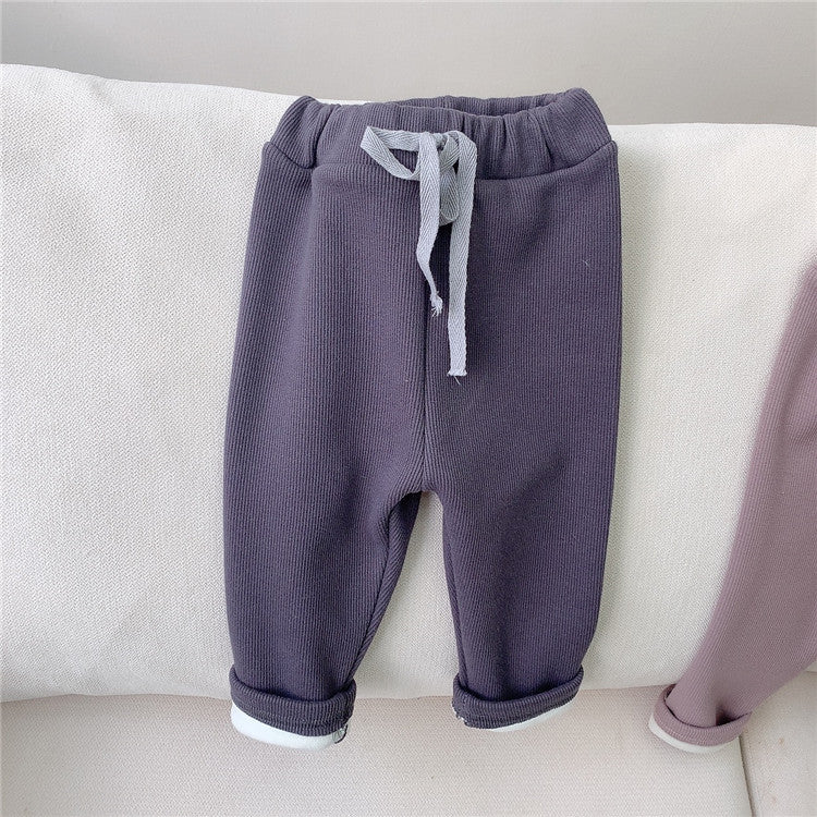 【BABY】ワンカラースエットパンツ CawaKomostore