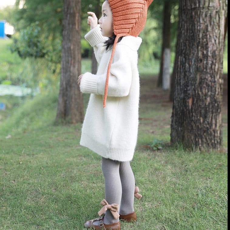【GIRL】韓国風リボン リブレギンス CawaKomostore
