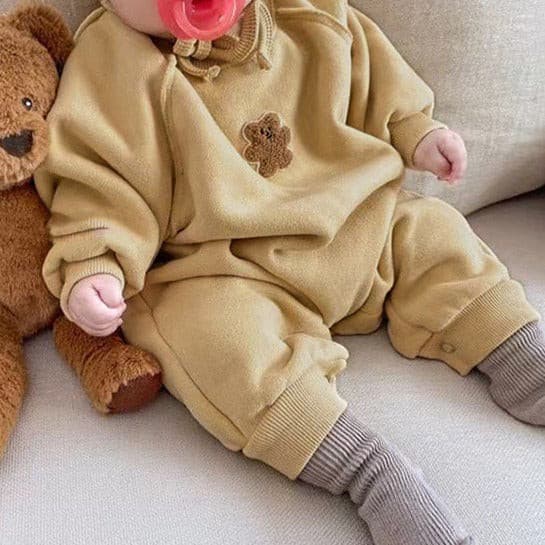 【BABY】人気新作クマさん＋ボンネット付き CawaKomostore