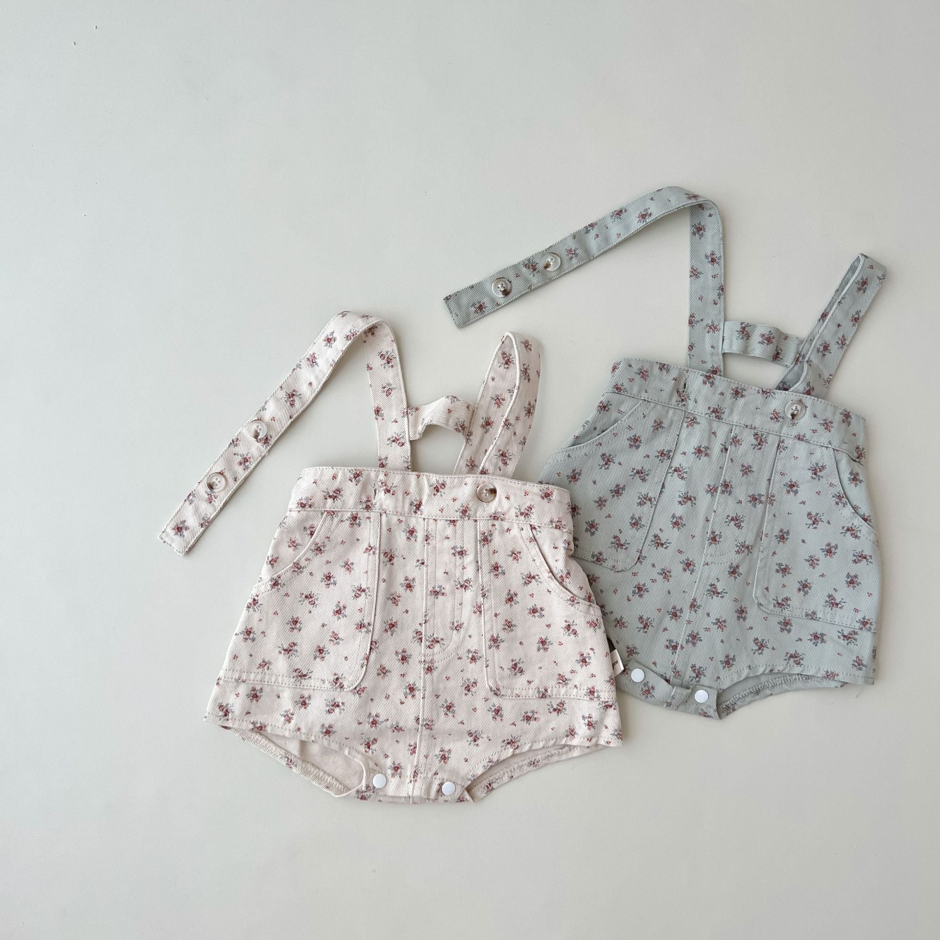 【BABY】小花柄サロペット CawaKomostore