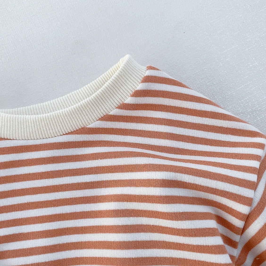 【BABY】秋冬ボーダー柄スウェット CawaKomostore