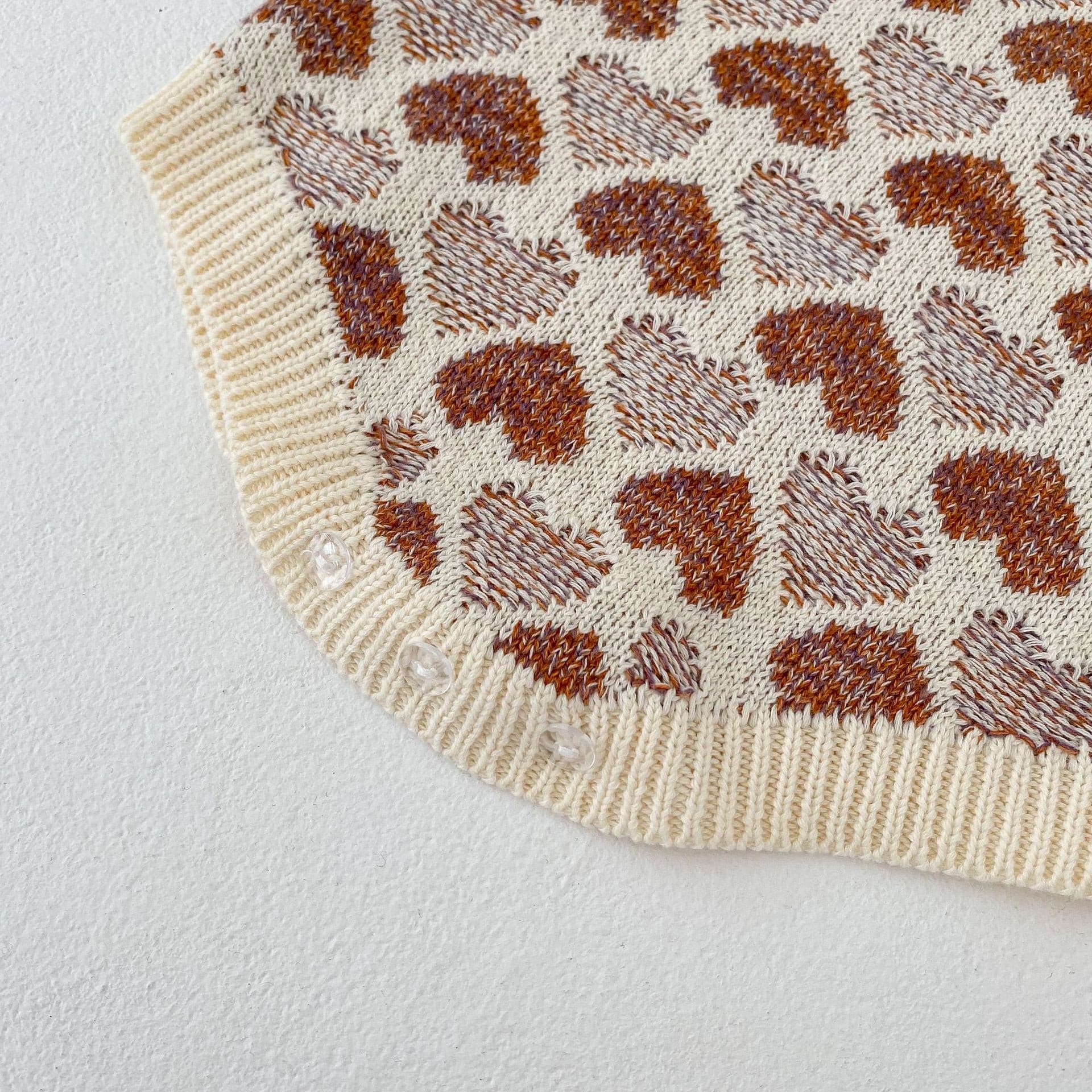 【BABY】ハートニットカーディガン/サロペット CawaKomostore