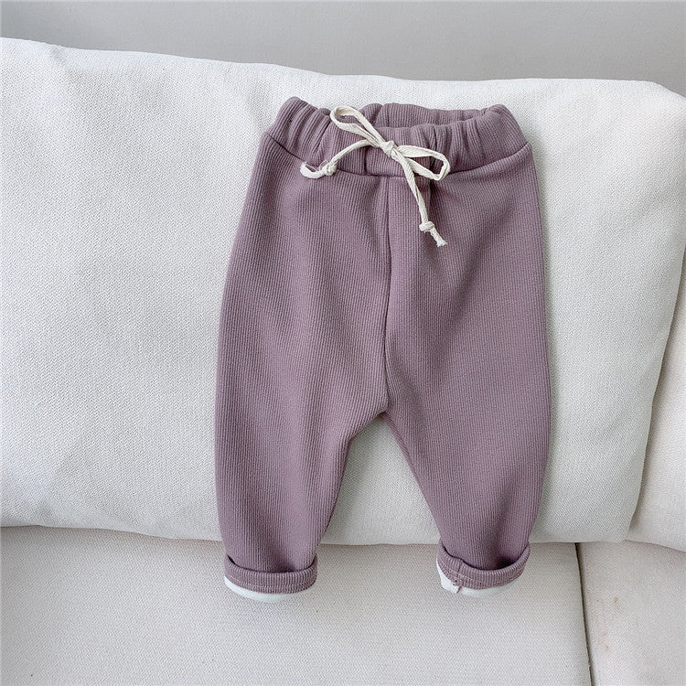【BABY】ワンカラースエットパンツ CawaKomostore