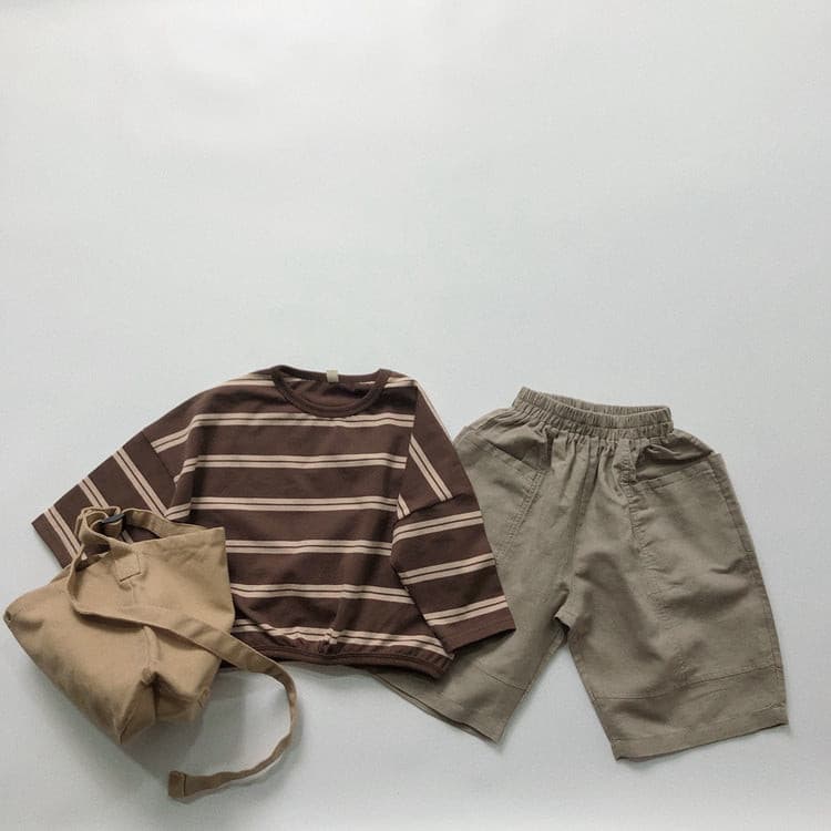 【GIRL・BOY】デザインボーダープルオーバー CawaKomostore