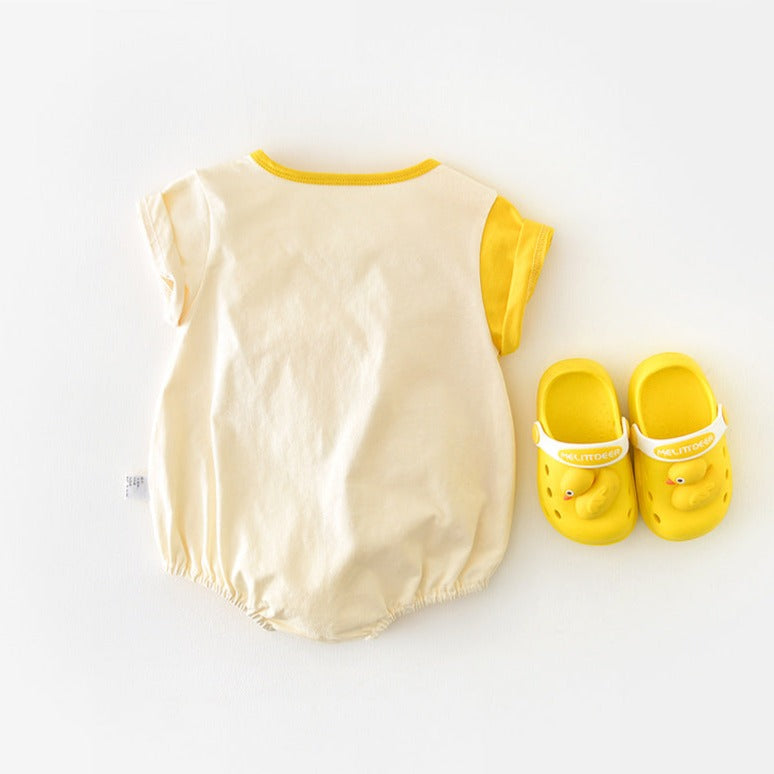 【BABY】ひよこさんデザインロンパース CawaKomostore