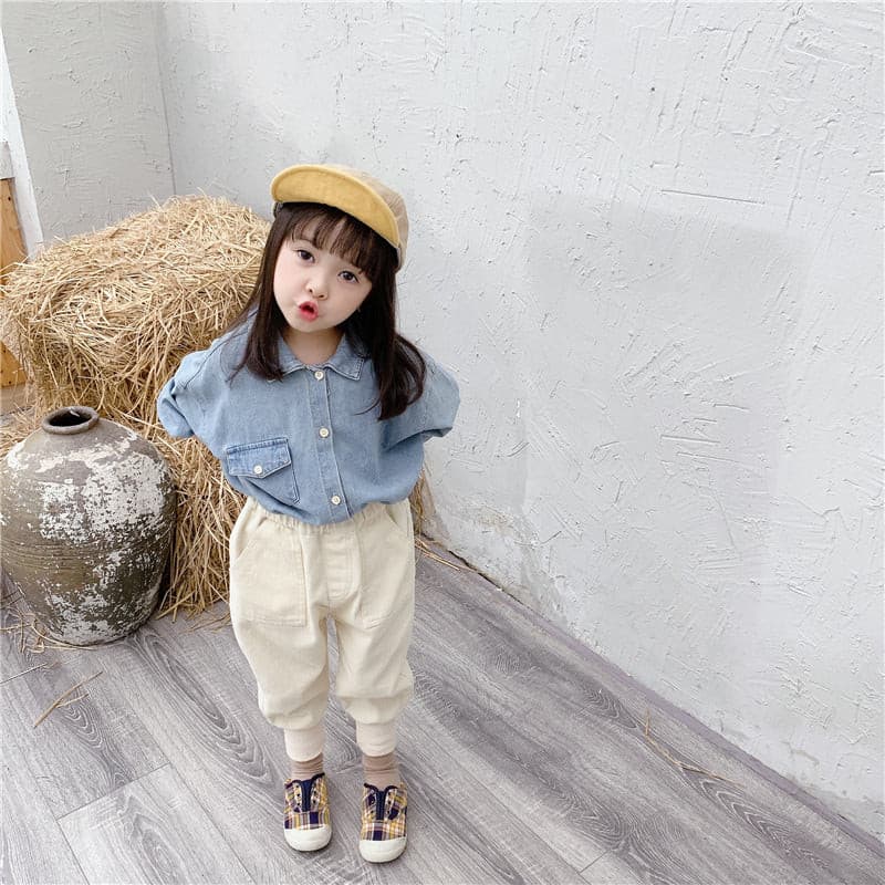 【GIRL・BOY】カジュアル・サルエルパンツ CawaKomostore