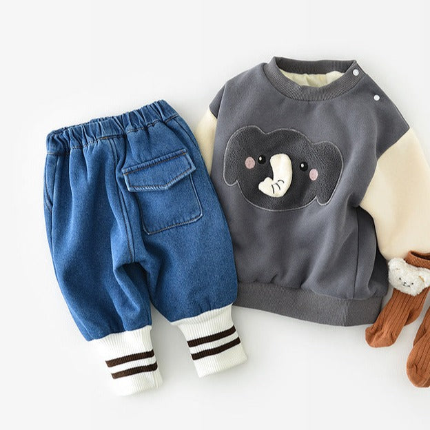 【BABY】デニムパンツ CawaKomostore