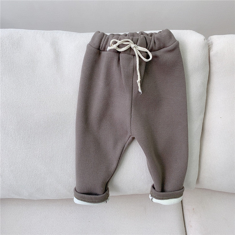 【BABY】ワンカラースエットパンツ CawaKomostore