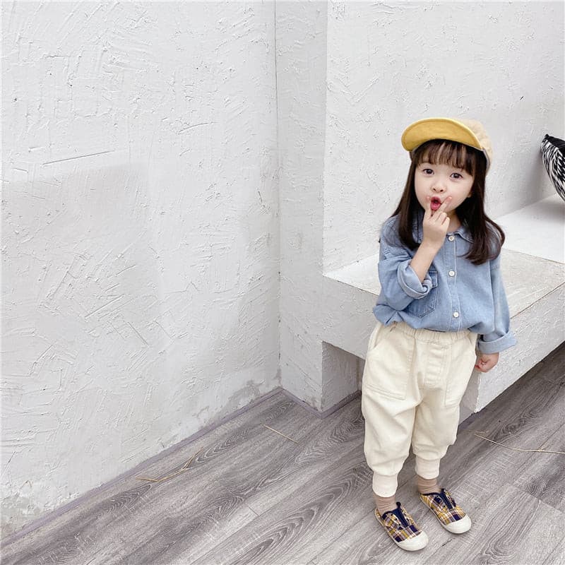 【GIRL・BOY】カジュアル・サルエルパンツ CawaKomostore