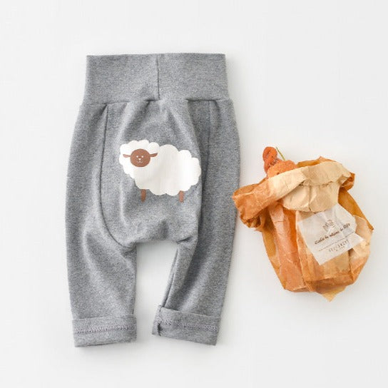 【BABY】人気登場 アニマル ボーダーレギンス CawaKomostore