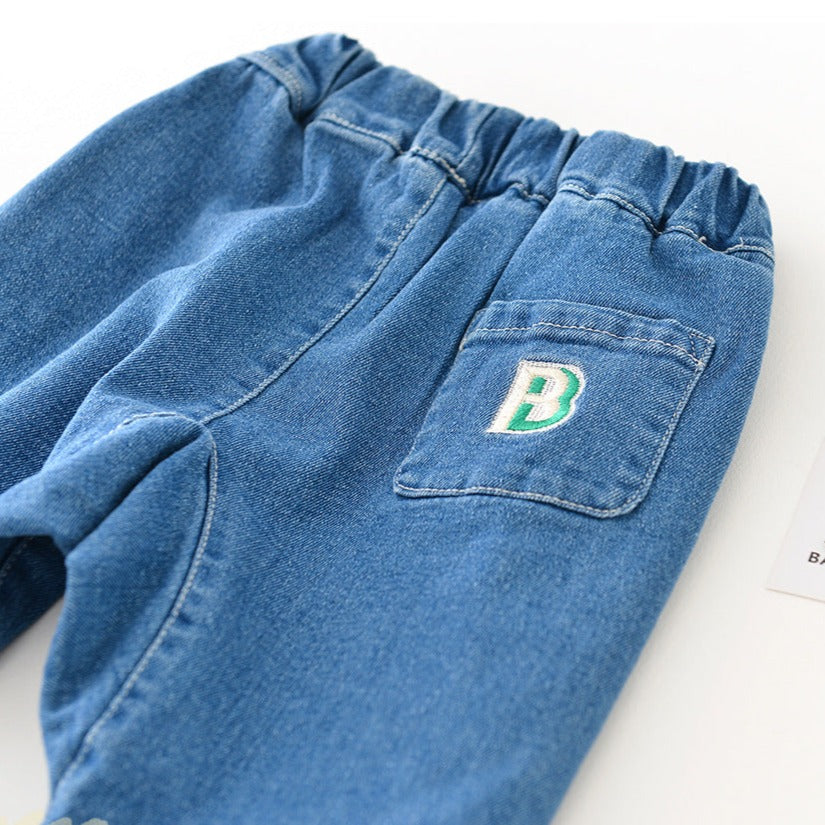 【BABY】人気シリーズワニさんジーンズ CawaKomostore