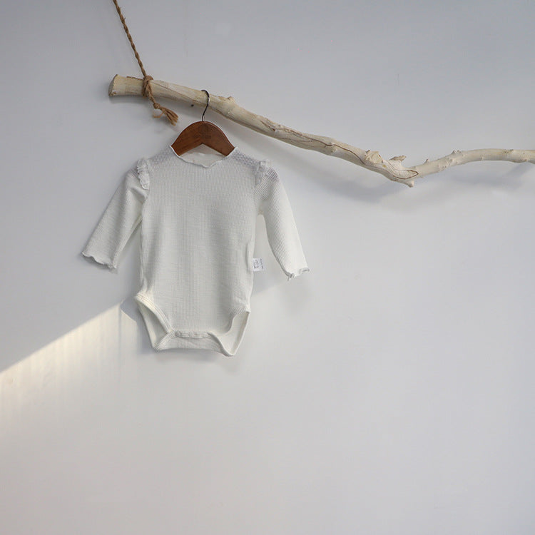 【BABY】リブ―ロンパース＋パンツセット CawaKomostore