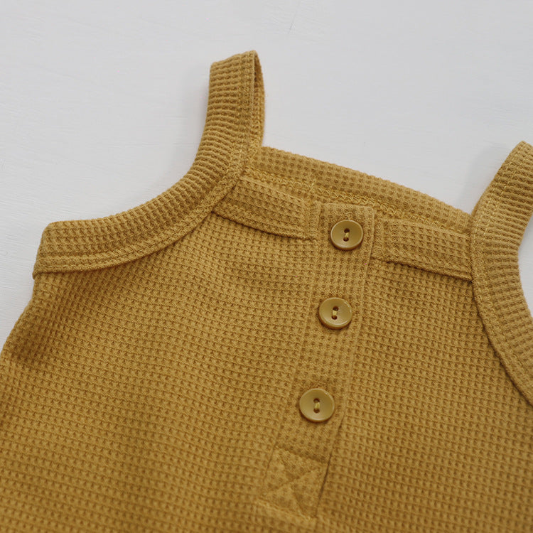 【BABY】ノースリーブ &パフパンツ2点セットアップ CawaKomostore