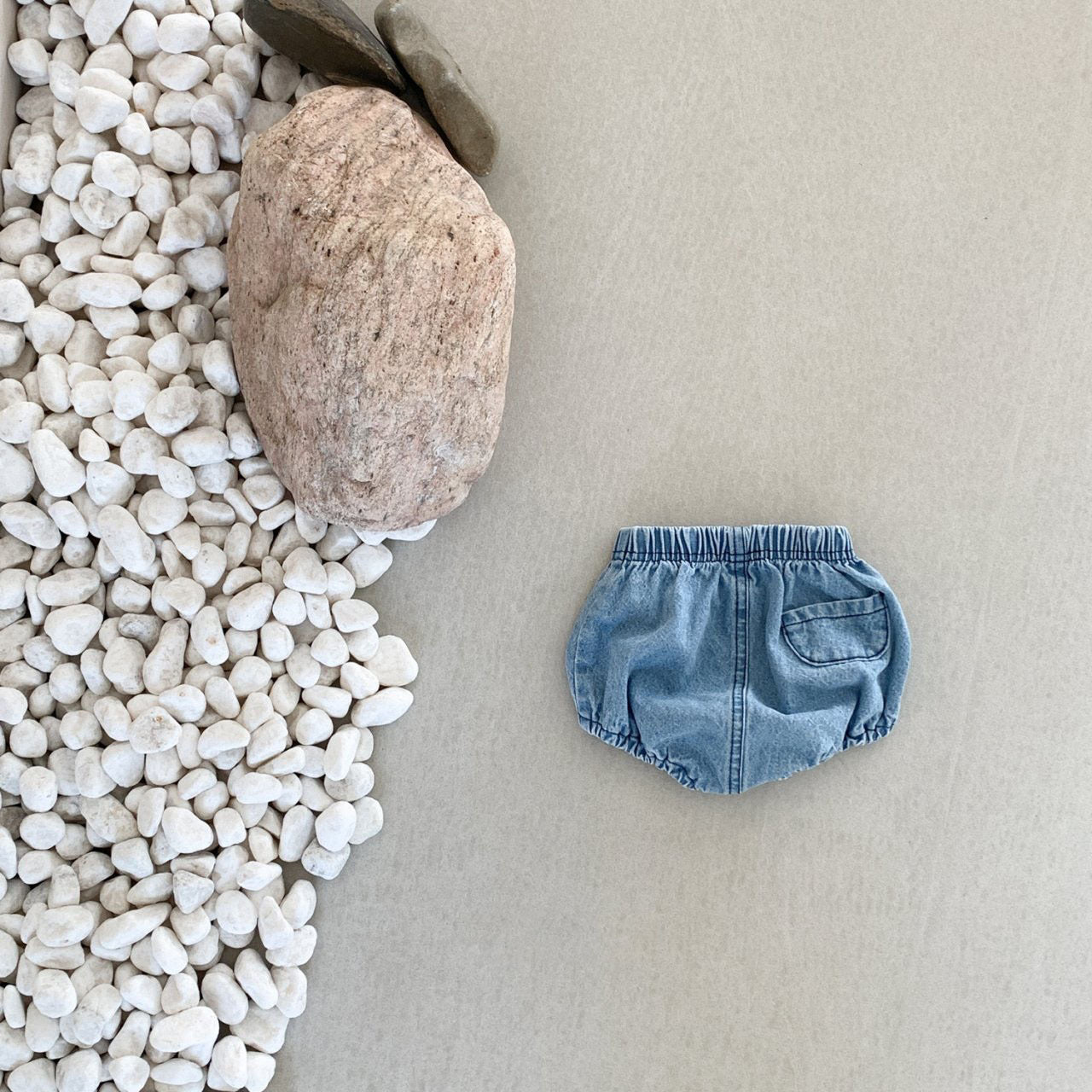 【BABY】デニムショートパンツ CawaKomostore