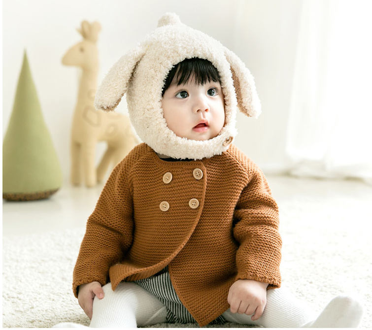 【帽子】アニマルモチーフボンネット CawaKomostore