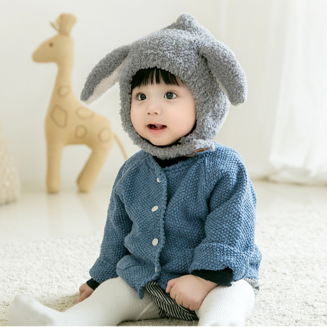 【帽子】アニマルモチーフボンネット CawaKomostore