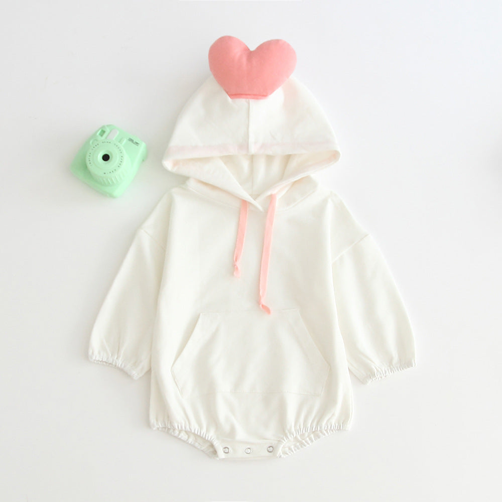 【BABY】ラブリーフードロンパース CawaKomostore