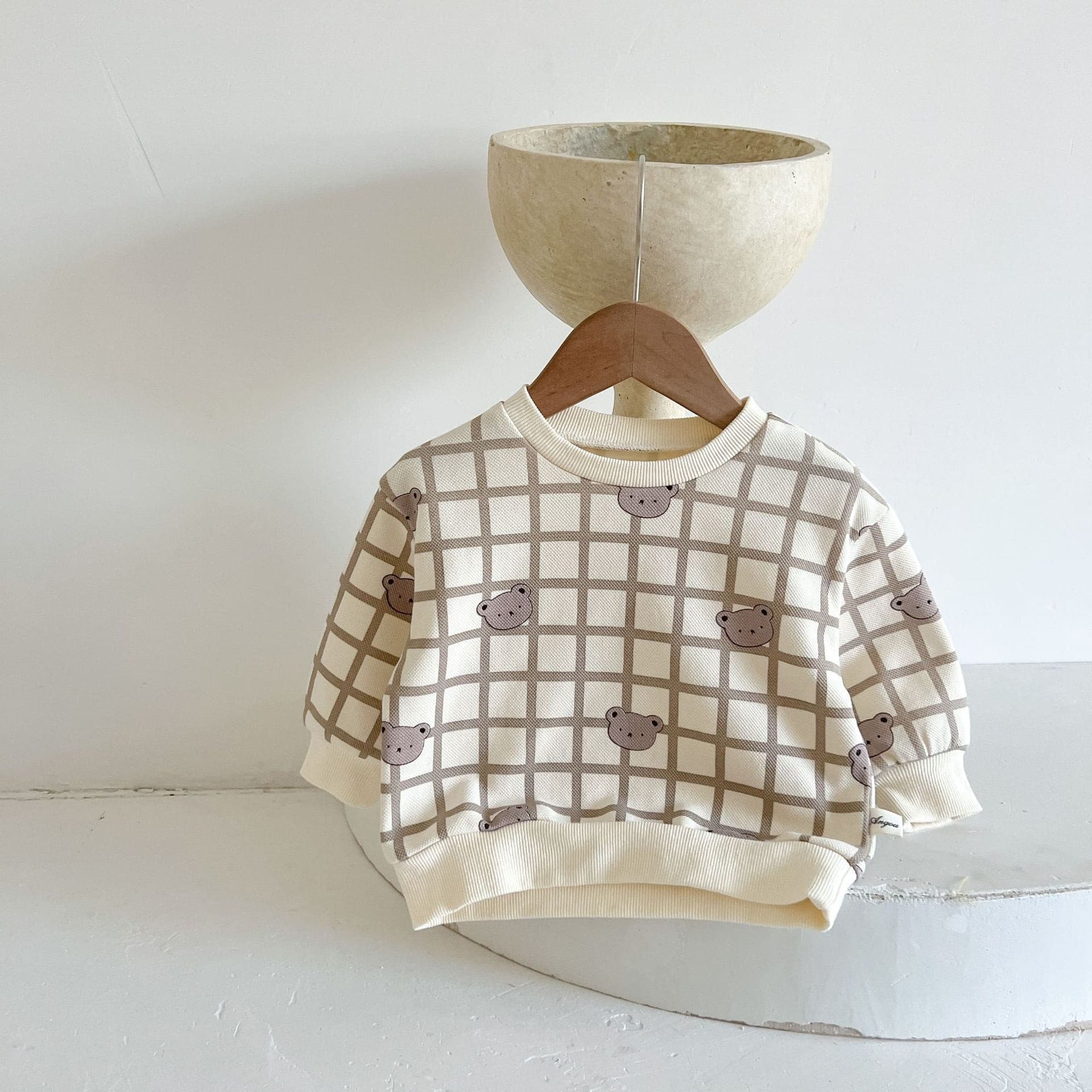 【BABY】くま柄スウェットセットアップ CawaKomostore