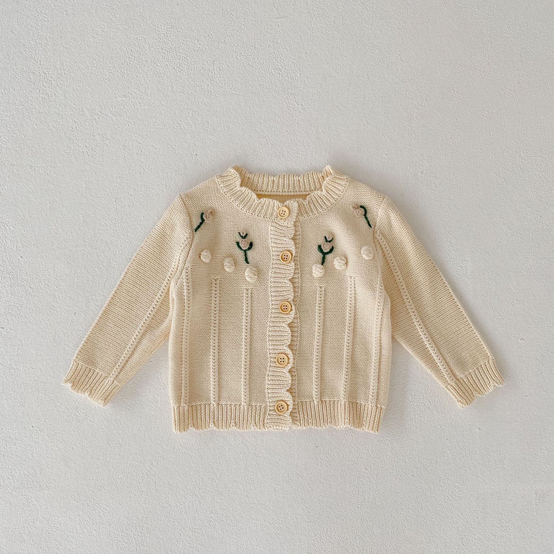 【BABY】ポッピンニットロンパース/カーディガンセットアップ CawaKomostore