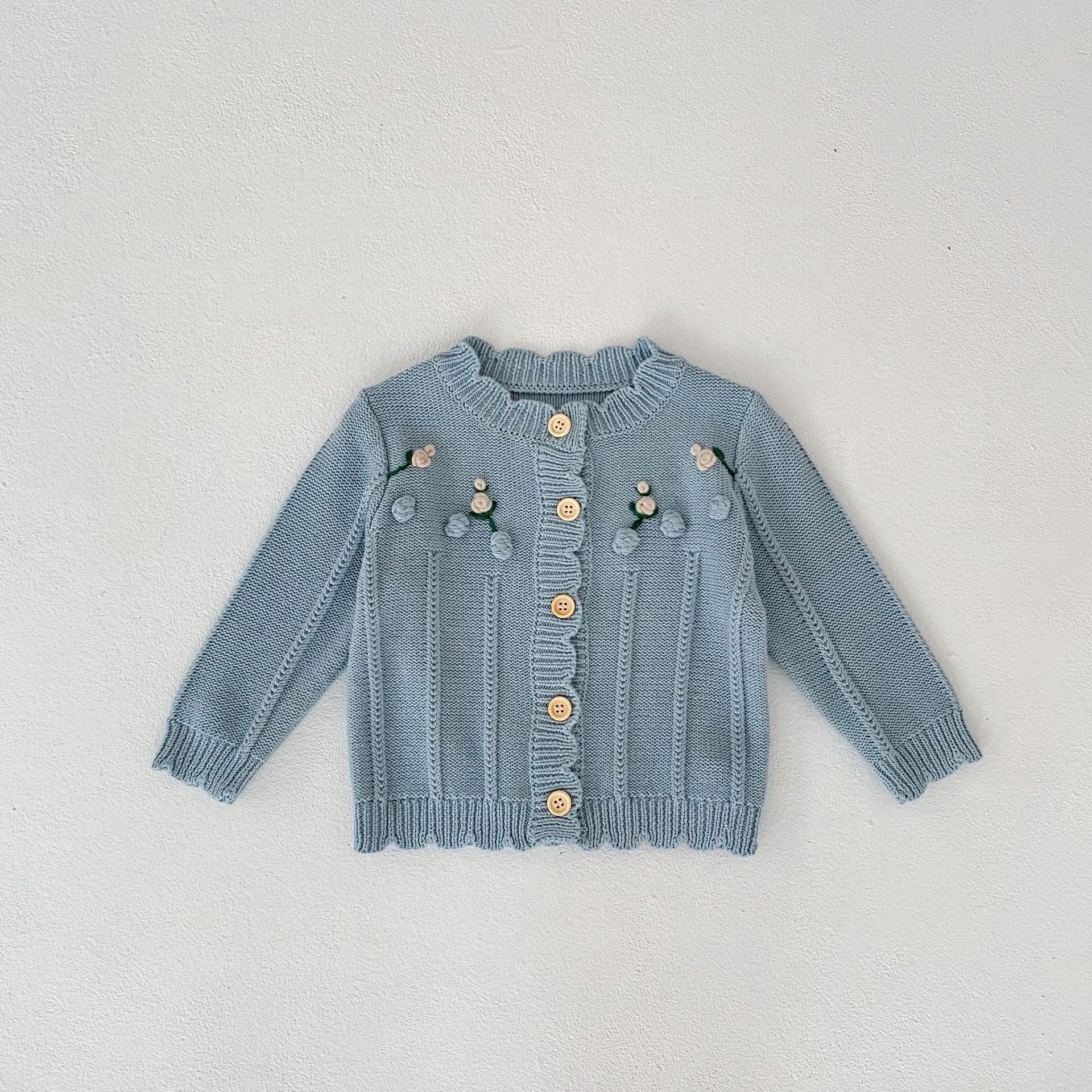 【BABY】ポッピンニットロンパース/カーディガンセットアップ CawaKomostore