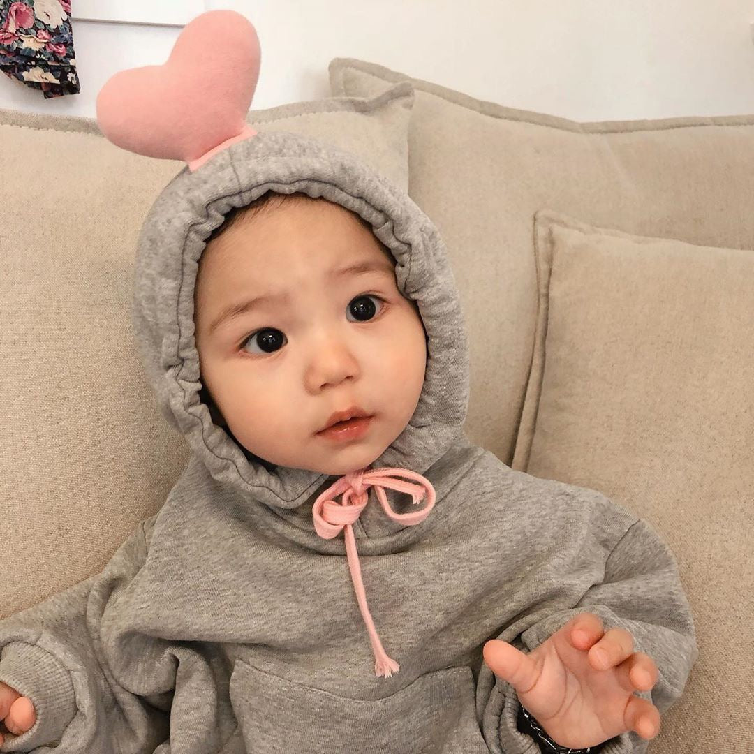 【BABY】ラブリーフードロンパース CawaKomostore