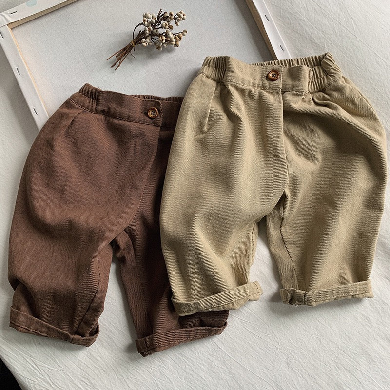 【GIRL・BOY】テーパードイージーパンツ CawaKomostore