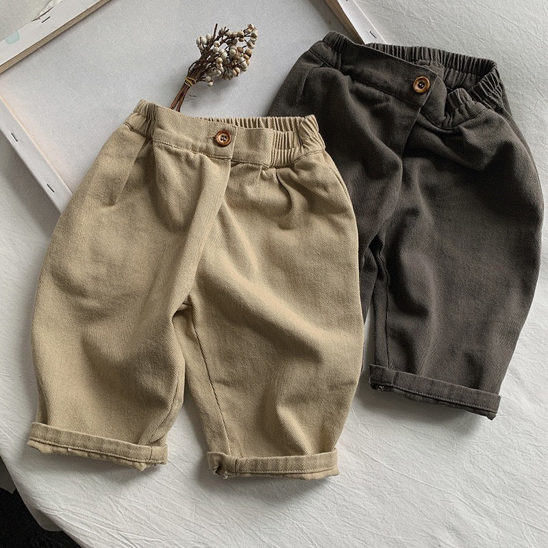 【GIRL・BOY】テーパードイージーパンツ CawaKomostore