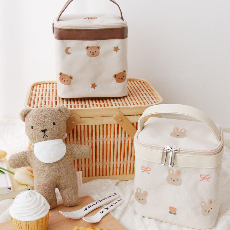 【バッグ】ミルクポーチ マザーズバッグ ベア＆ラビット CawaKomostore