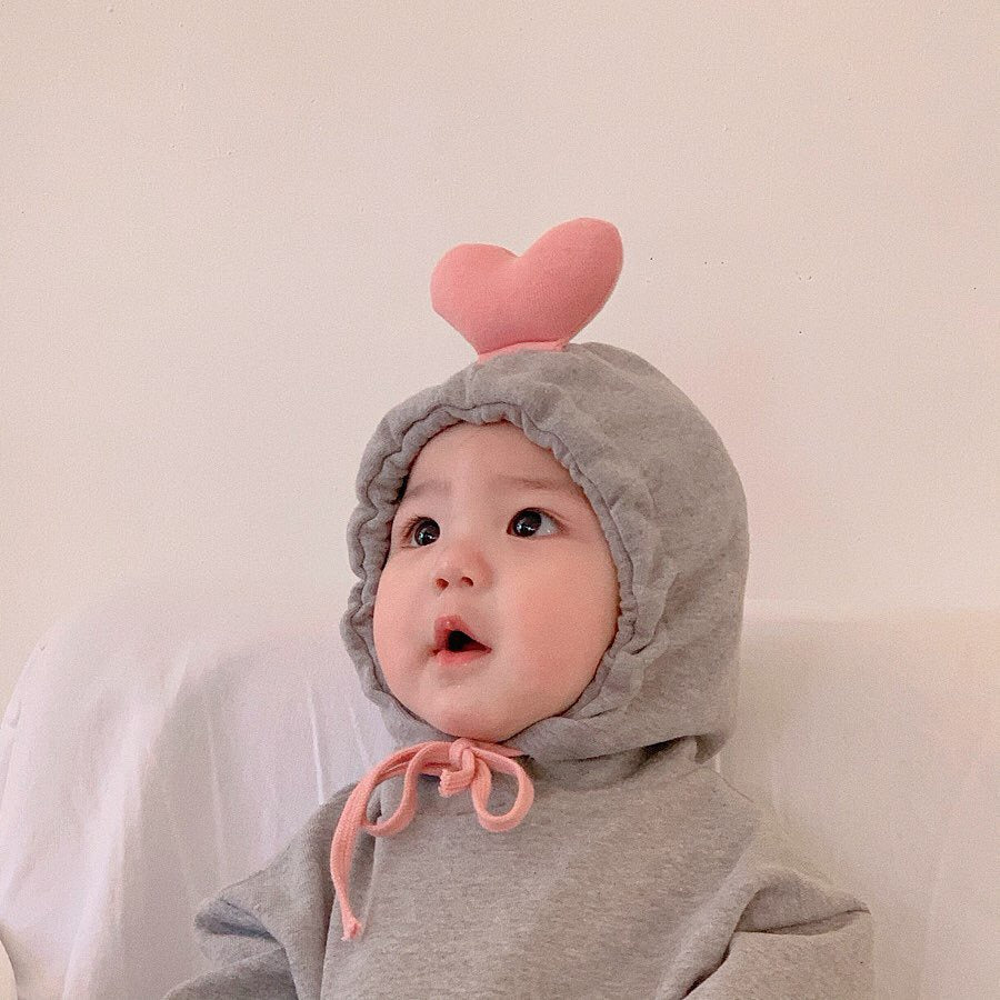 【BABY】ラブリーフードロンパース CawaKomostore