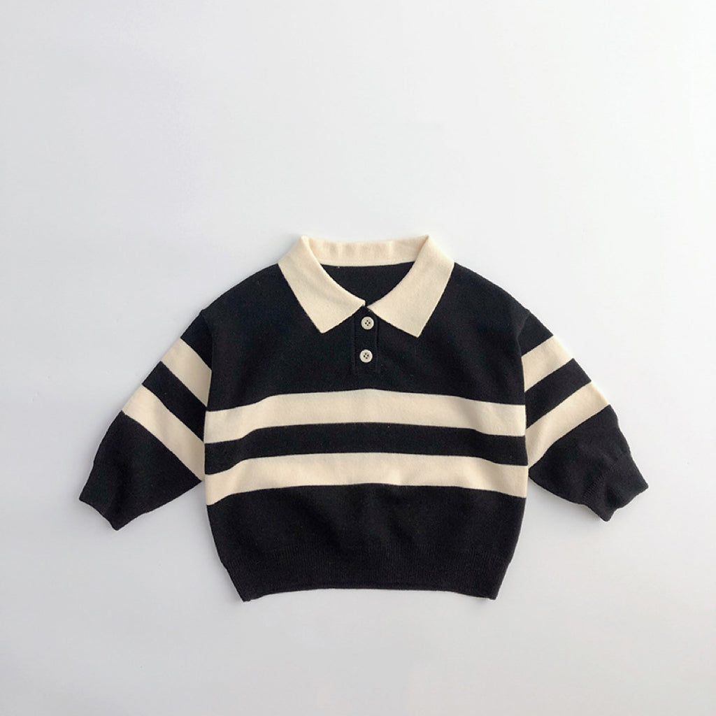 【GIRL・BOY】ビッグボーダーセーター CawaKomostore