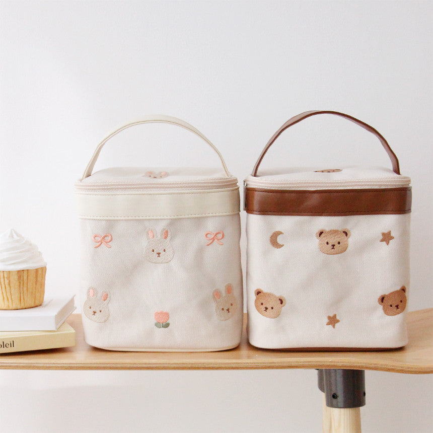 【バッグ】ミルクポーチ マザーズバッグ ベア＆ラビット CawaKomostore